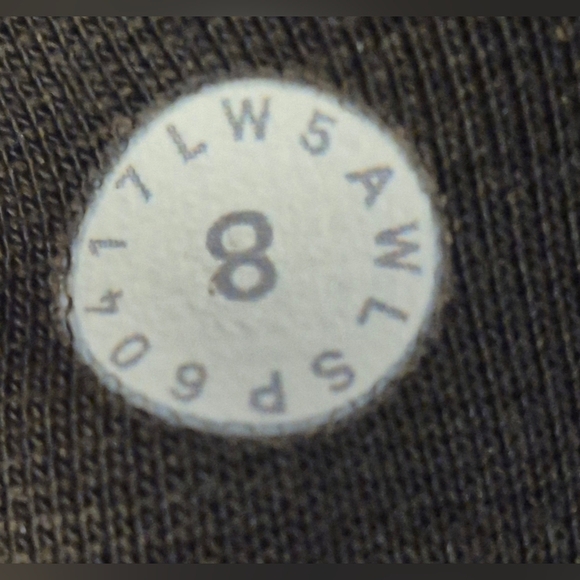 Olive Mesh Panel Leggings - Picture 6 of 6